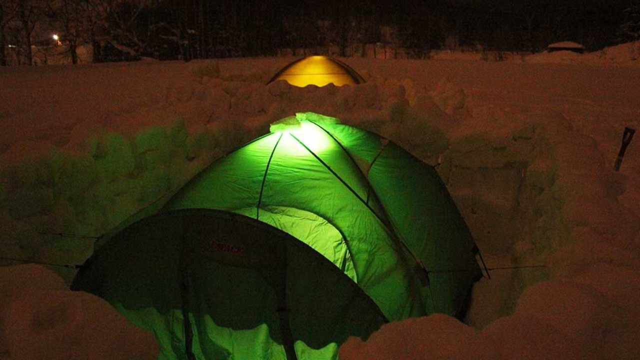アウトドア経験ゼロの人間が 雪中キャンプを体験してみた In 北海道美唄市 Hyakkei ドットヒャッケイ