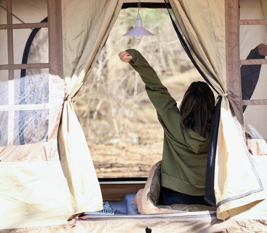 新提案『極上の睡眠キャンプ』で朝から活発なキャンプライフ！